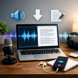 How to convert audio to text for free